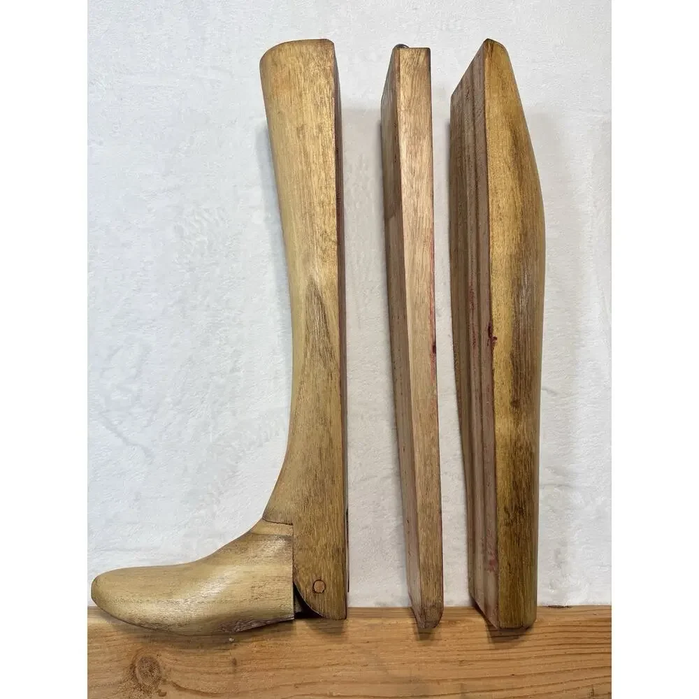Vogel Bespoke Riding Boots Sz 41 Tan Leather 3-Pc Wood Trees Ultra Luxe